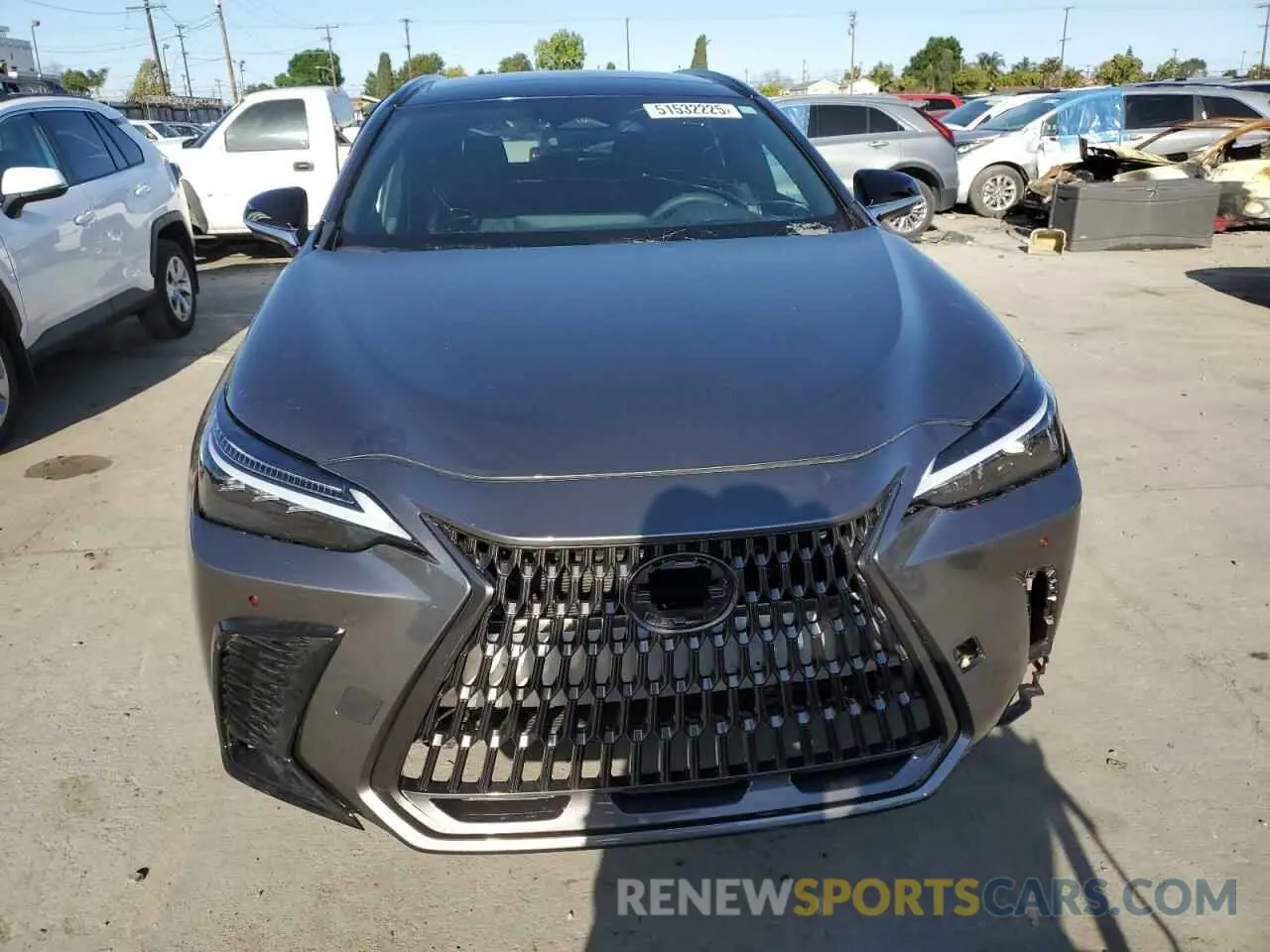 5 fotografías del automóvil dañado 2T2KGCEZ5SC060728 LEXUS NX 350 LUX 2025