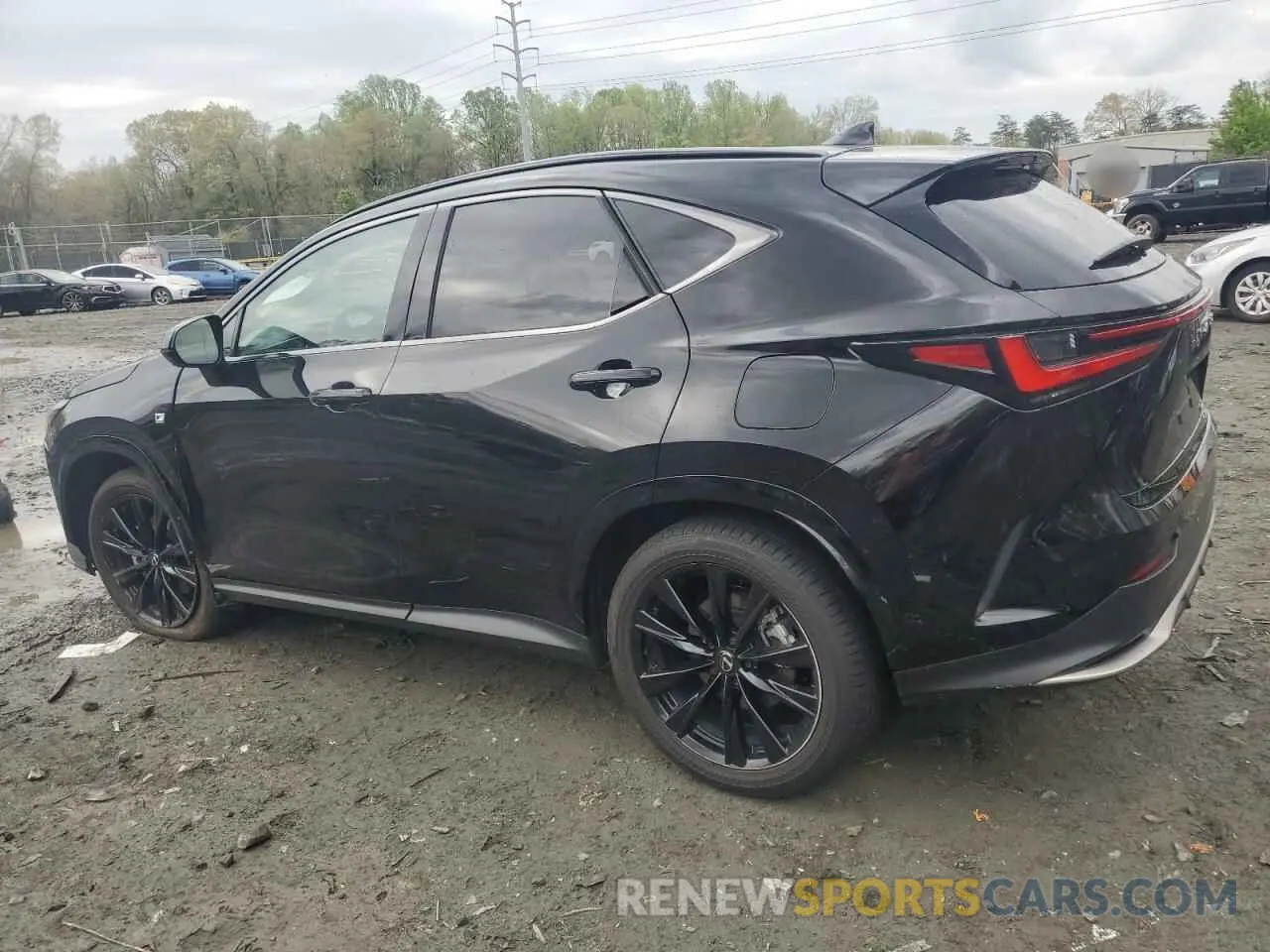 2 fotografías del automóvil dañado 2T2KGCEZXSC078478 LEXUS NX 350 LUX 2025