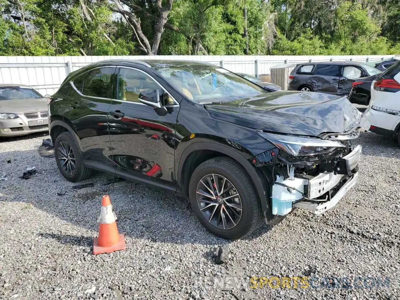 4 fotografías del automóvil dañado 2T2GGCEZ0RC041388 LEXUS NX 350 PRE 2024