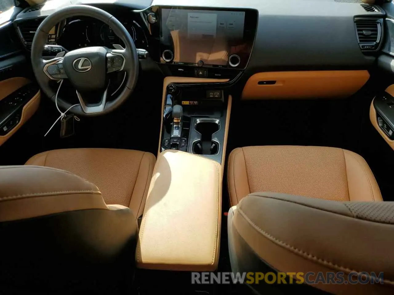 8 fotografías del automóvil dañado 2T2GGCEZ0RC041388 LEXUS NX 350 PRE 2024