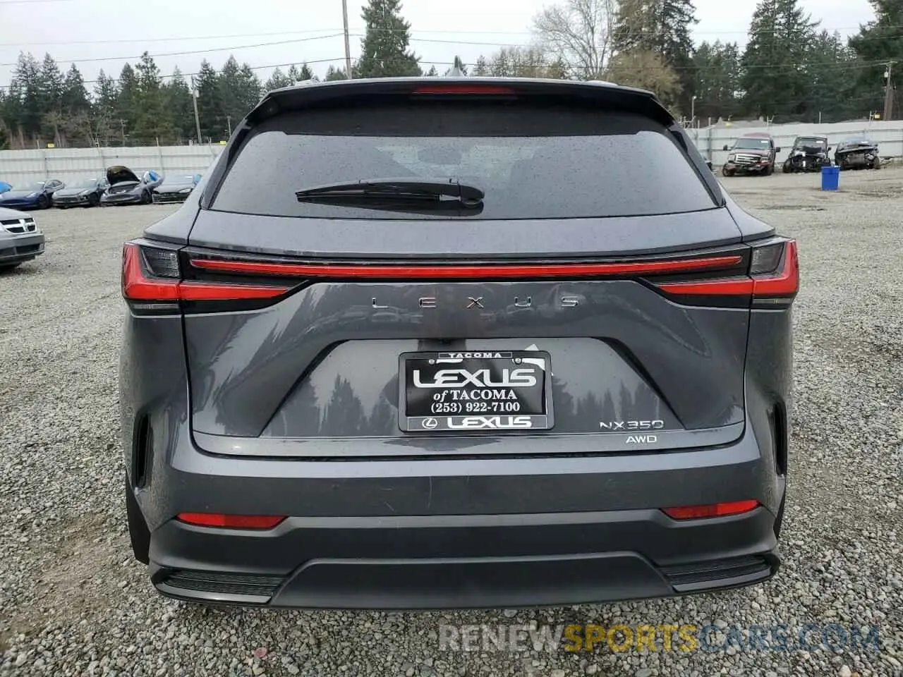 6 fotografías del automóvil dañado 2T2GGCEZ2RC047693 LEXUS NX 350 PRE 2024