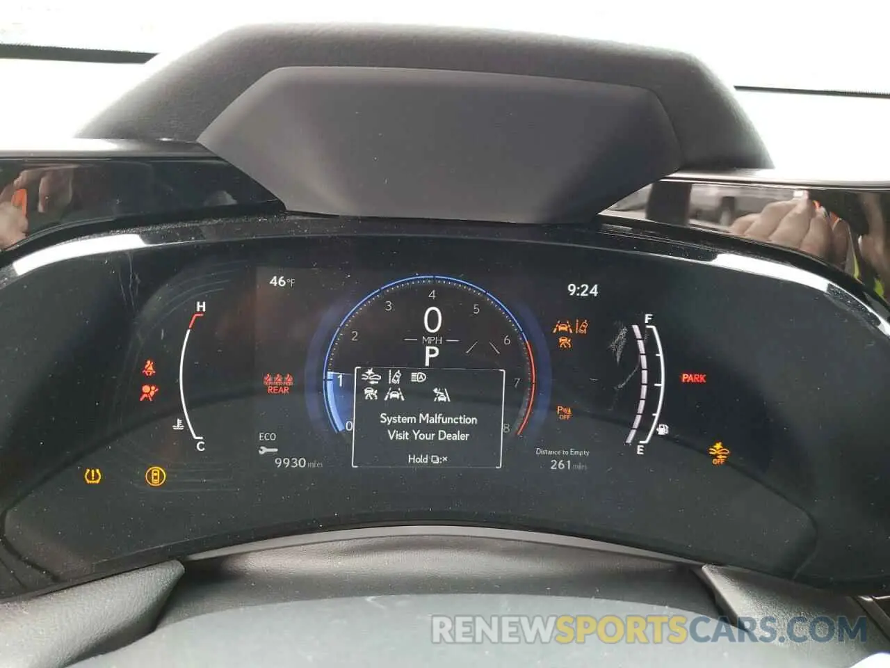 9 fotografías del automóvil dañado 2T2GGCEZ2RC047693 LEXUS NX 350 PRE 2024