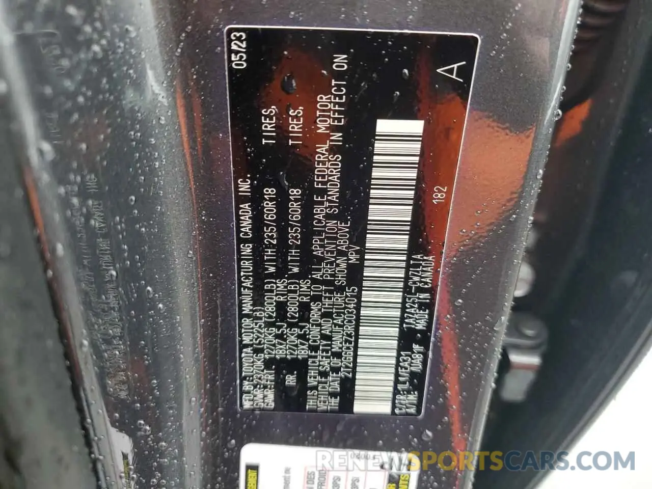 12 fotografías del automóvil dañado 2T2GGCEZ3RC034015 LEXUS NX 350 PRE 2024