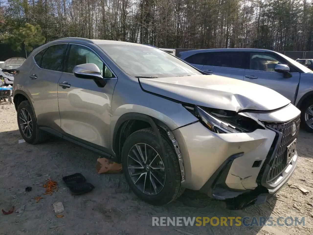 4 fotografías del automóvil dañado 2T2GGCEZ5RC052418 LEXUS NX 350 PRE 2024