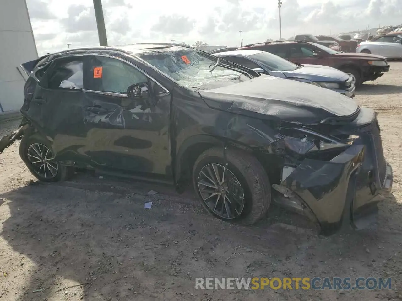 4 fotografías del automóvil dañado 2T2GGCEZ6RC043257 LEXUS NX 350 PRE 2024
