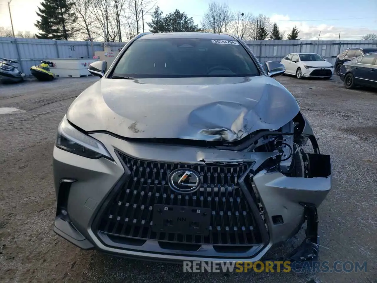 5 fotografías del automóvil dañado 2T2GGCEZ6RC057322 LEXUS NX 350 PRE 2024