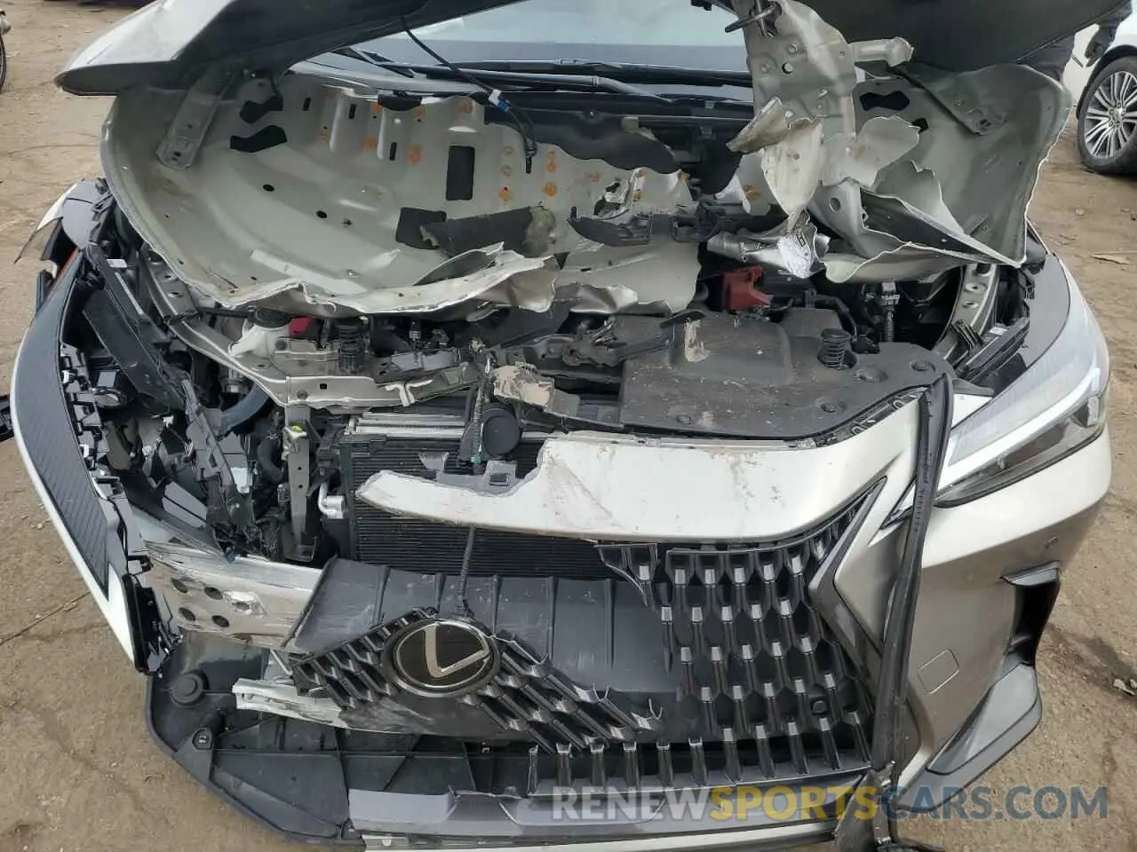 12 fotografías del automóvil dañado 2T2GGCEZ7RC040383 LEXUS NX 350 PRE 2024