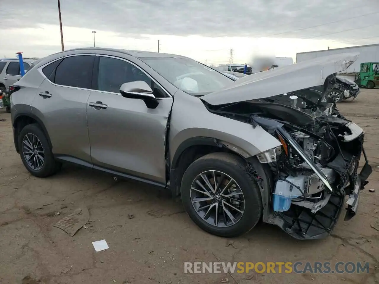 4 fotografías del automóvil dañado 2T2GGCEZ7RC040383 LEXUS NX 350 PRE 2024