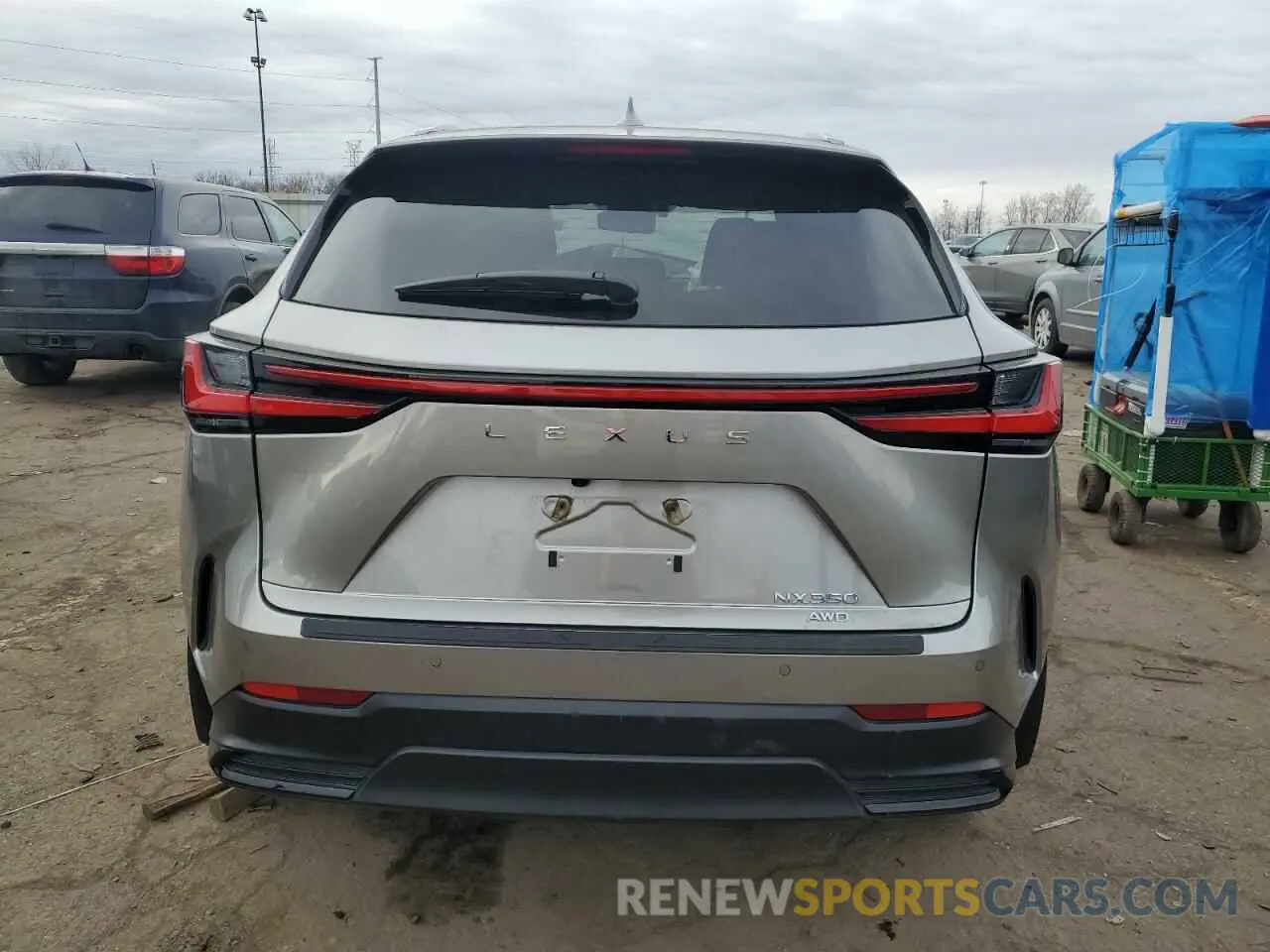 6 fotografías del automóvil dañado 2T2GGCEZ7RC040383 LEXUS NX 350 PRE 2024