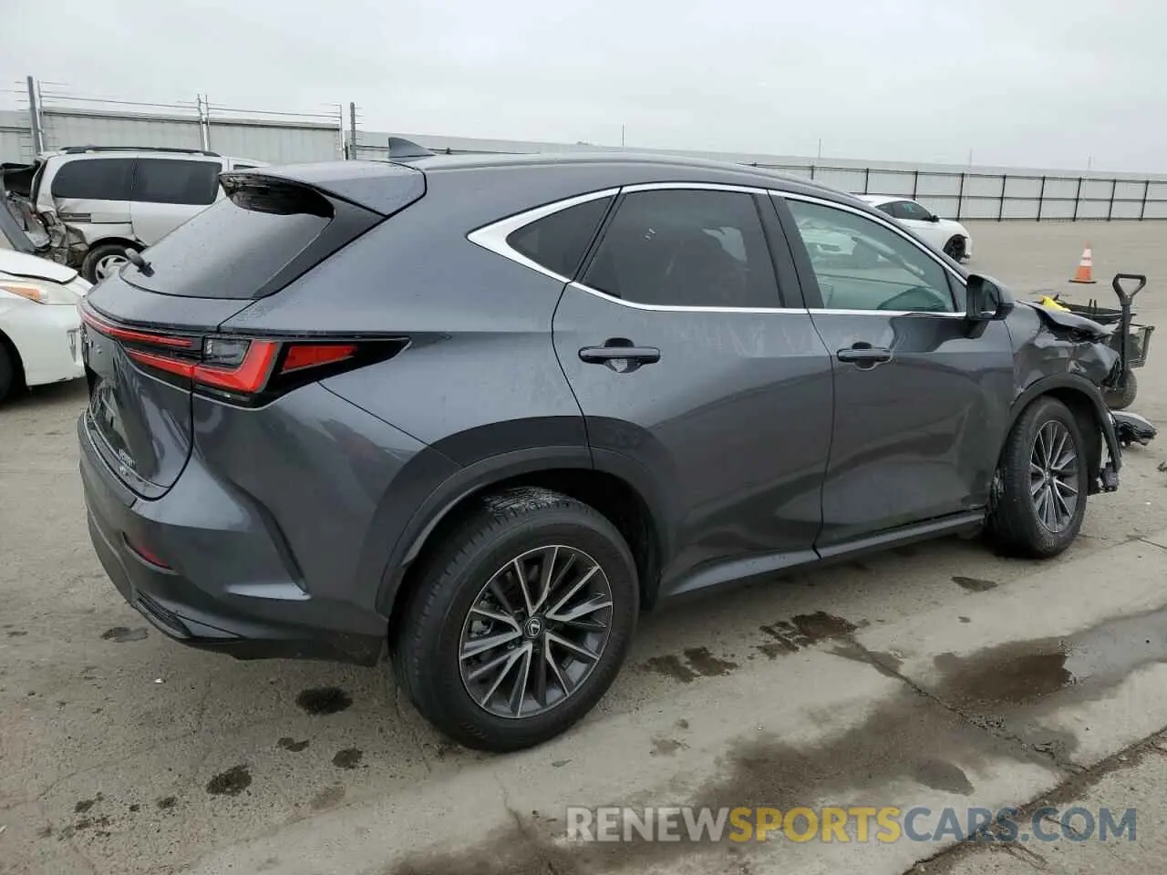 3 fotografías del automóvil dañado 2T2GGCEZ9RC053104 LEXUS NX 350 PRE 2024