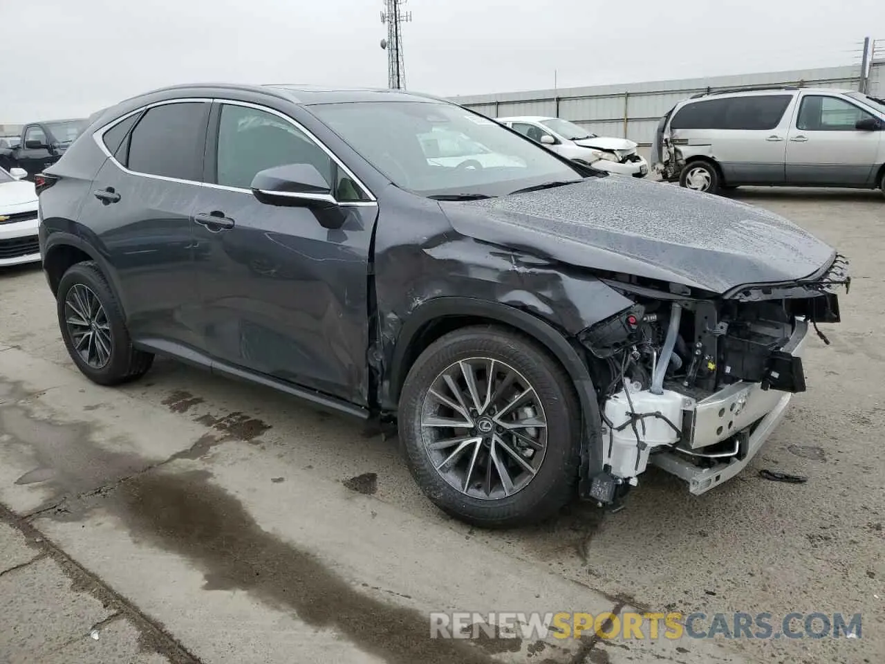4 fotografías del automóvil dañado 2T2GGCEZ9RC053104 LEXUS NX 350 PRE 2024