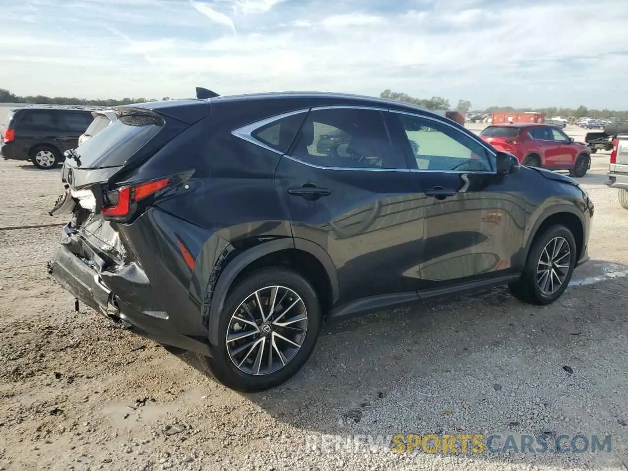 3 fotografías del automóvil dañado 2T2GGCEZXRC049238 LEXUS NX 350 PRE 2024