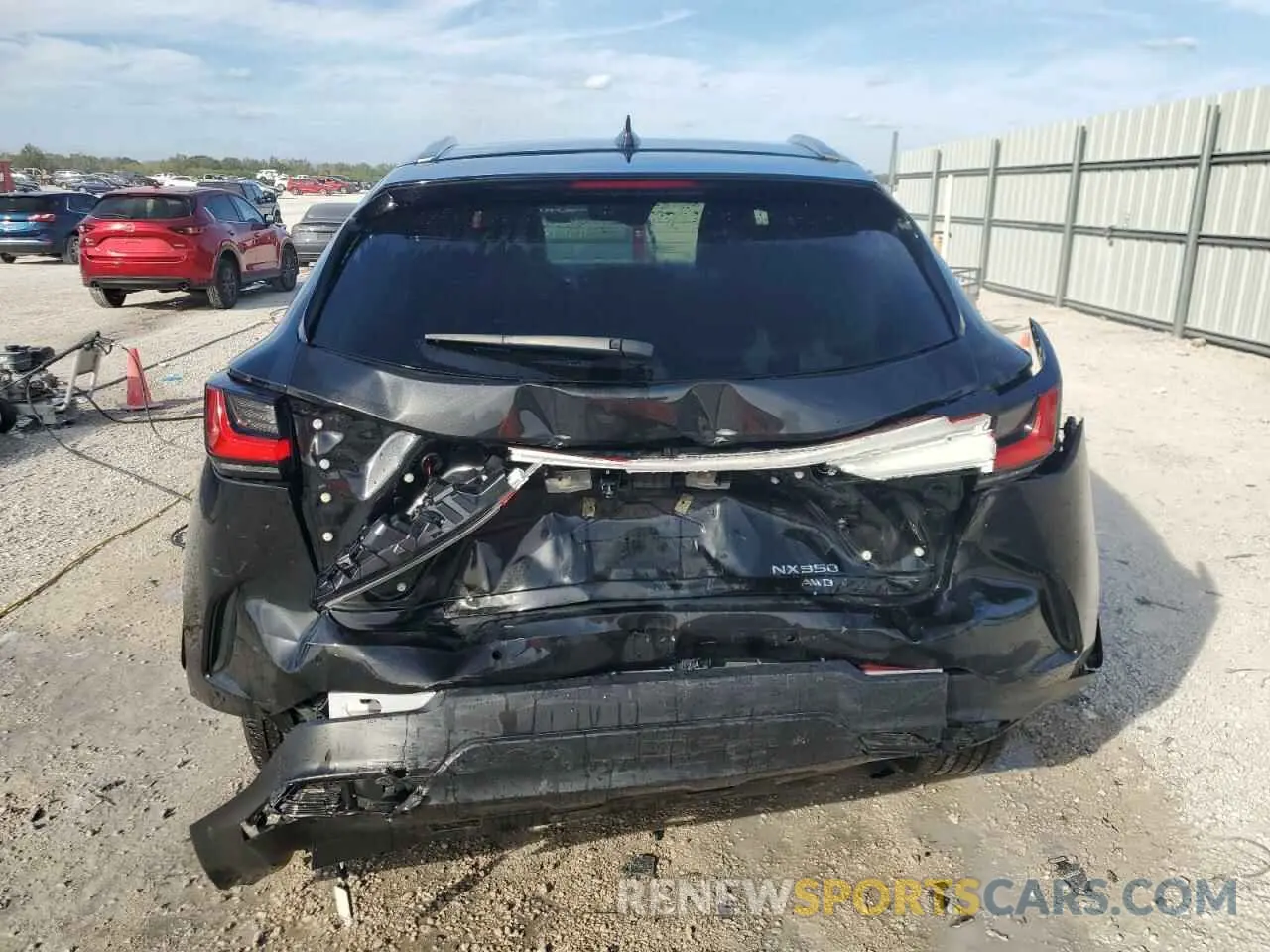 6 fotografías del automóvil dañado 2T2GGCEZXRC049238 LEXUS NX 350 PRE 2024