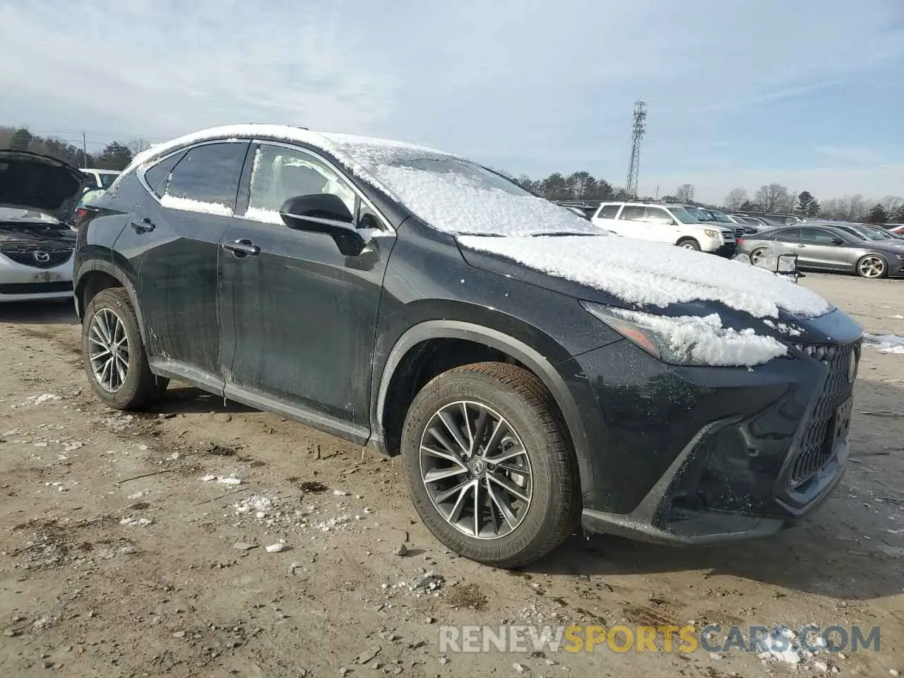 4 fotografías del automóvil dañado JTJGGCEZ0R2018693 LEXUS NX 350 PRE 2024