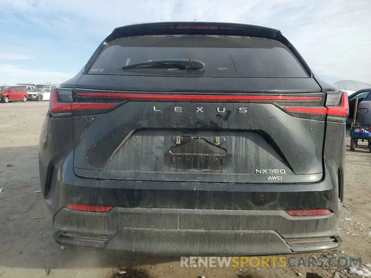 6 fotografías del automóvil dañado JTJGGCEZ0R2018693 LEXUS NX 350 PRE 2024