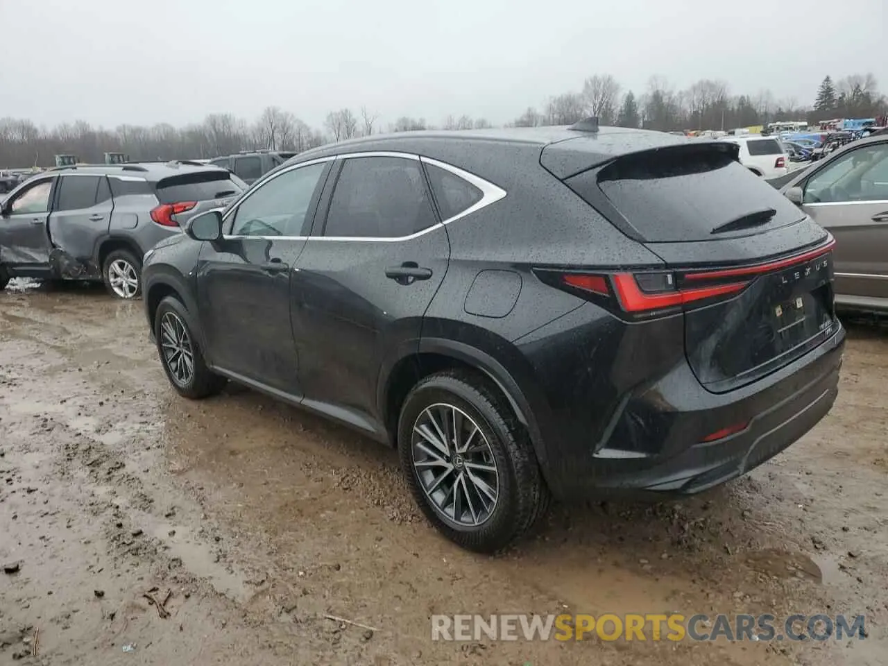 2 fotografías del automóvil dañado JTJGGCEZ5R5005615 LEXUS NX 350 PRE 2024