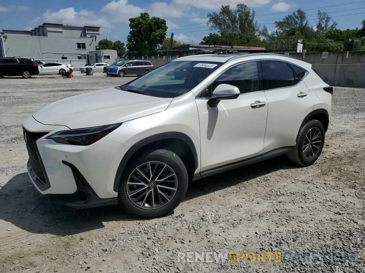 1 fotografías del automóvil dañado JTJGGCEZ8R2011040 LEXUS NX 350 PRE 2024