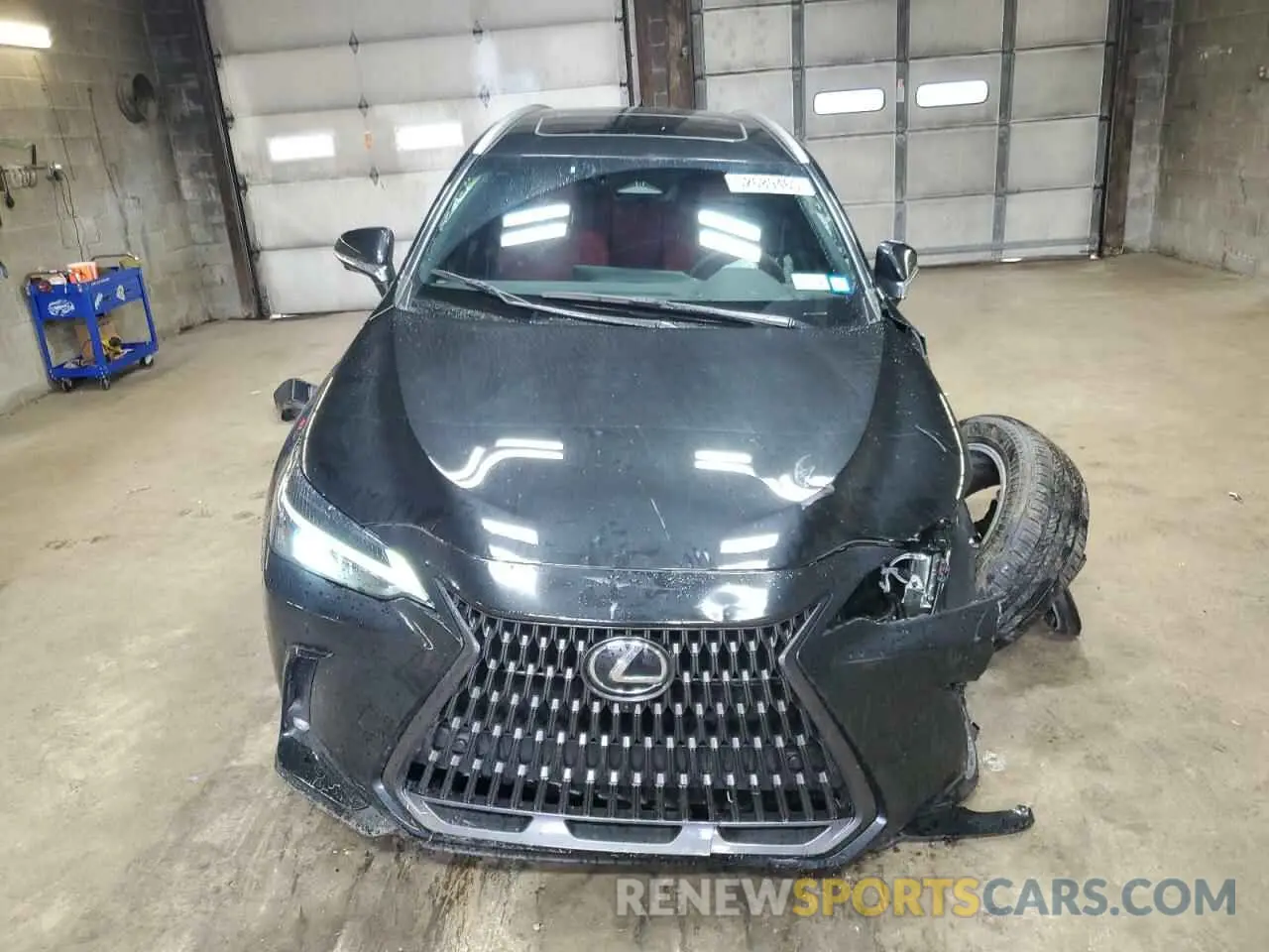 5 fotografías del automóvil dañado 2T2GGCEZ1SC060683 LEXUS NX 350 PRE 2025