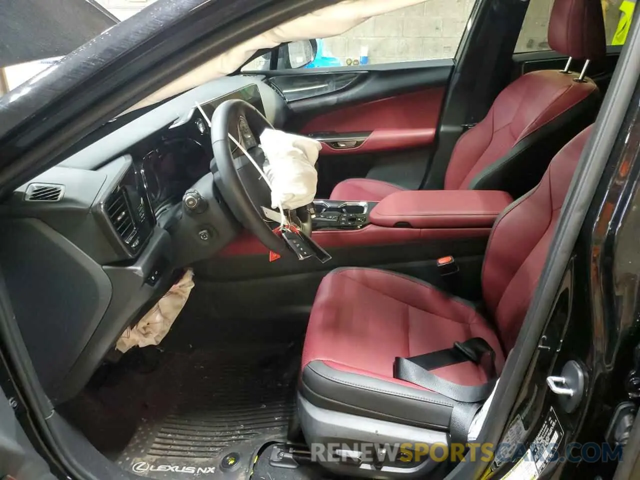7 fotografías del automóvil dañado 2T2GGCEZ1SC060683 LEXUS NX 350 PRE 2025