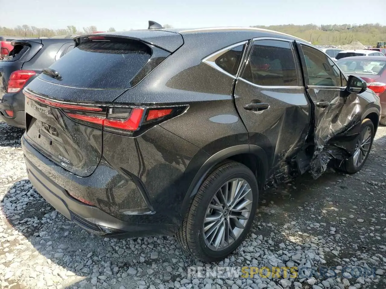 3 fotografías del automóvil dañado 2T2GGCEZ1SC073837 LEXUS NX 350 PRE 2025