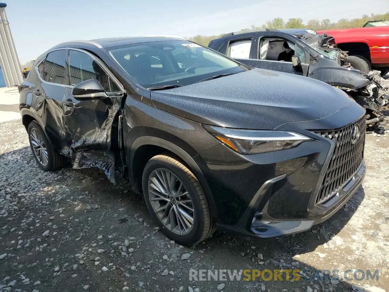 4 fotografías del automóvil dañado 2T2GGCEZ1SC073837 LEXUS NX 350 PRE 2025