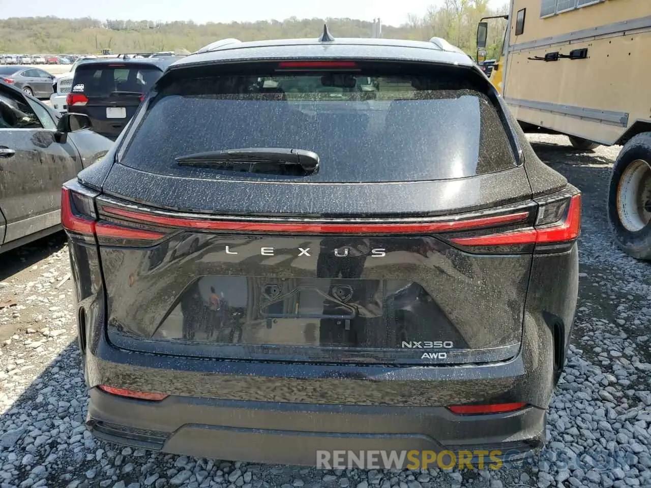 6 fotografías del automóvil dañado 2T2GGCEZ1SC073837 LEXUS NX 350 PRE 2025