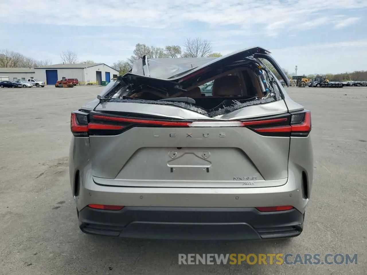 6 fotografías del automóvil dañado 2T2GGCEZ7SC070344 LEXUS NX 350 PRE 2025