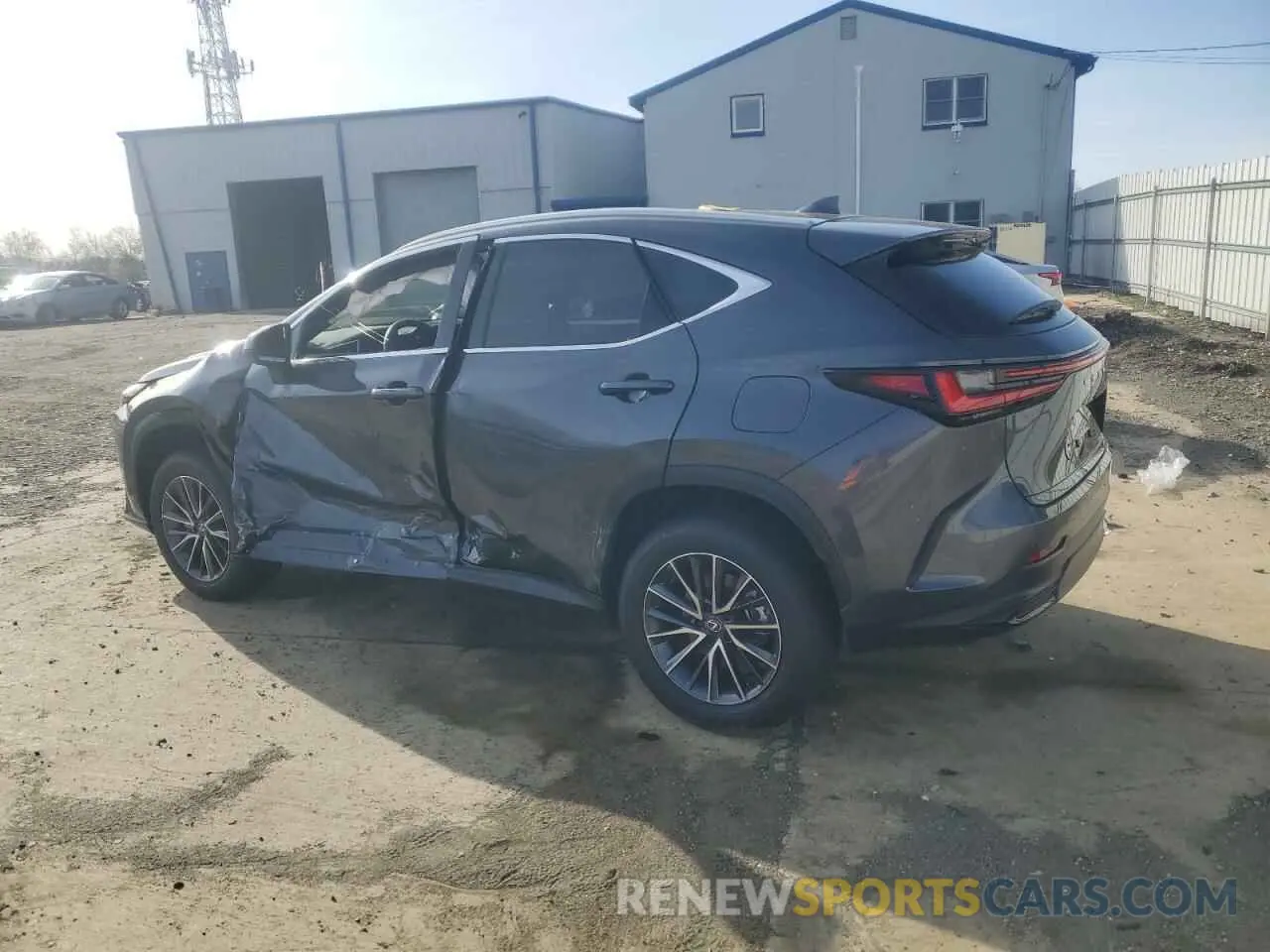 2 fotografías del automóvil dañado 2T2GGCEZ7SC078301 LEXUS NX 350 PRE 2025
