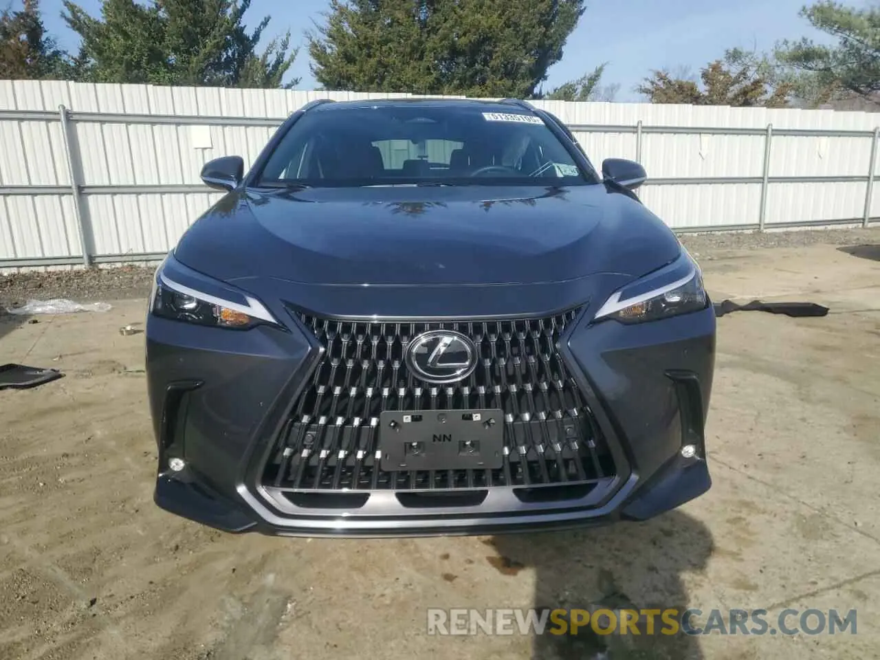 5 fotografías del automóvil dañado 2T2GGCEZ7SC078301 LEXUS NX 350 PRE 2025
