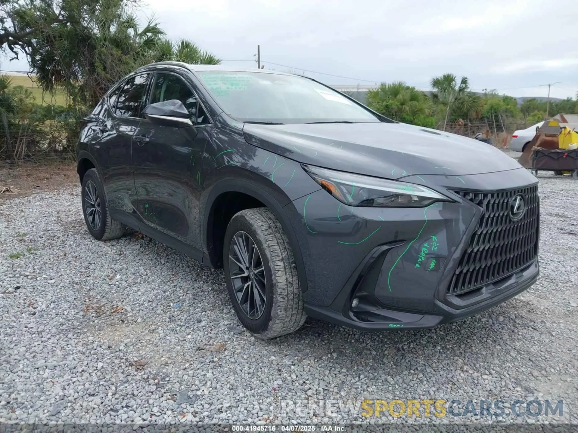 1 fotografías del automóvil dañado 2T2AKCEZ1NC001321 LEXUS NX 350H 2022