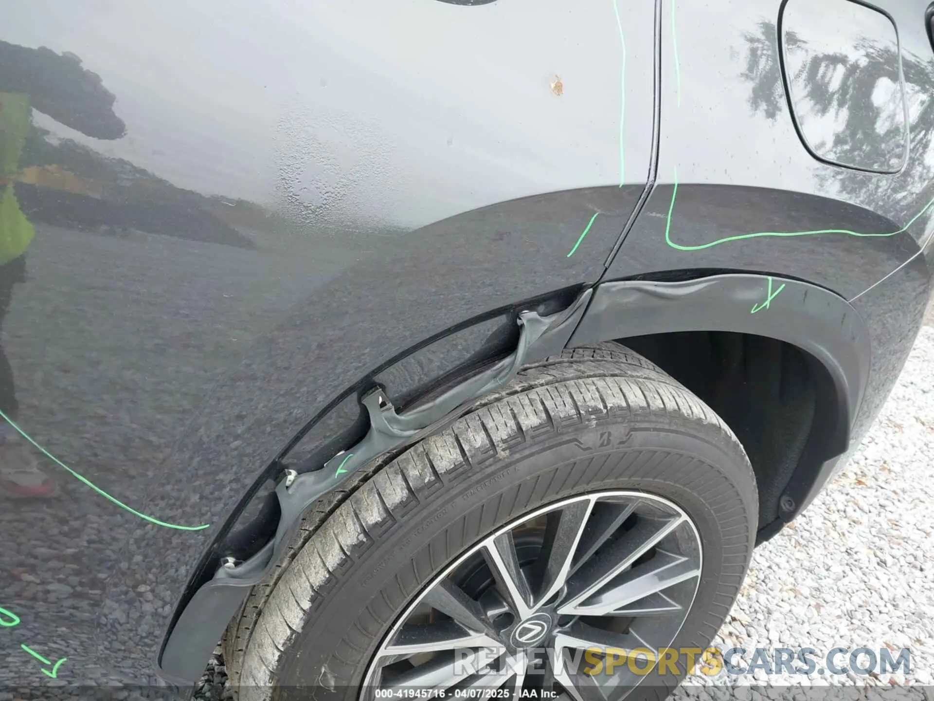 12 fotografías del automóvil dañado 2T2AKCEZ1NC001321 LEXUS NX 350H 2022