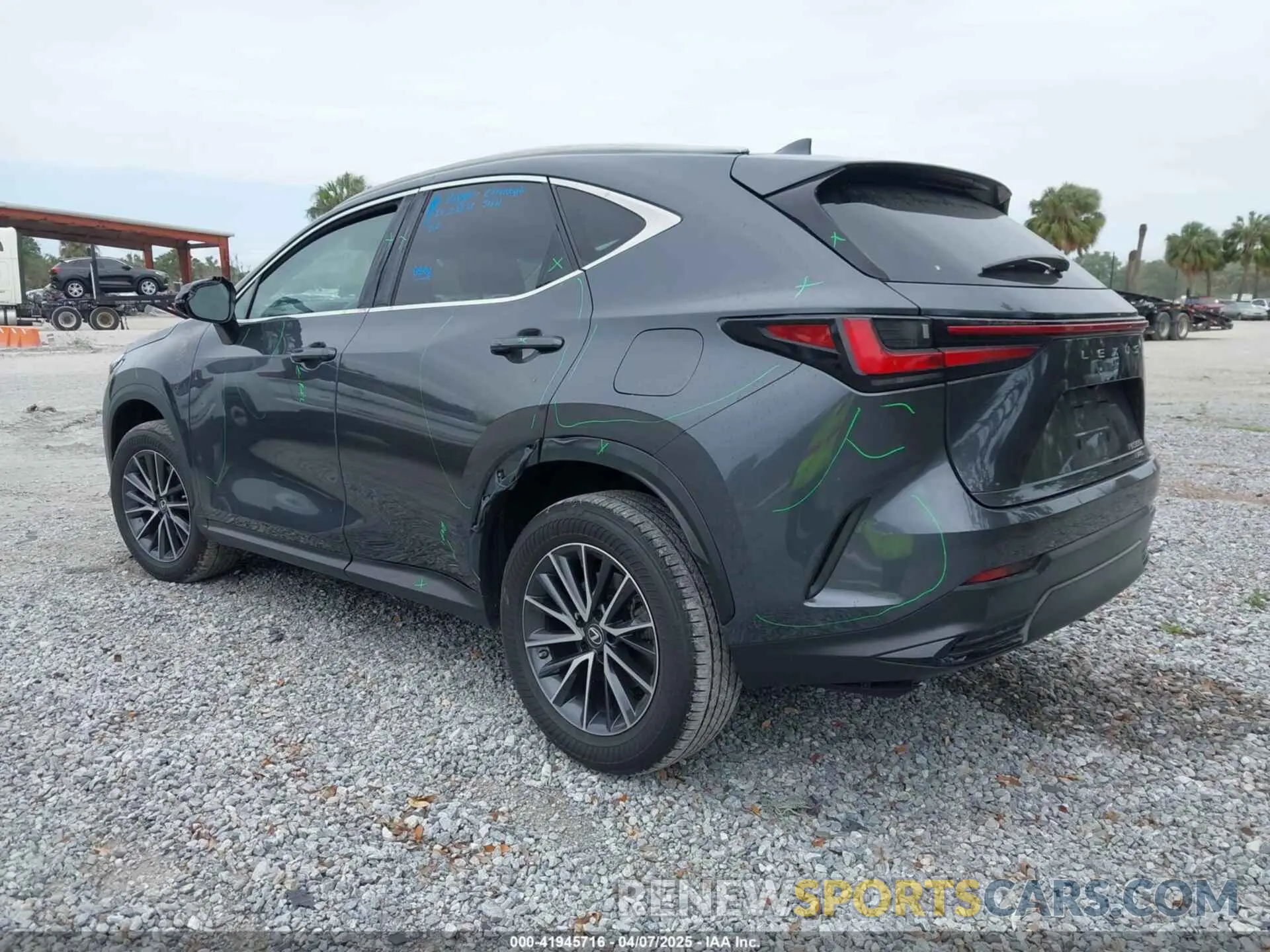 3 fotografías del automóvil dañado 2T2AKCEZ1NC001321 LEXUS NX 350H 2022