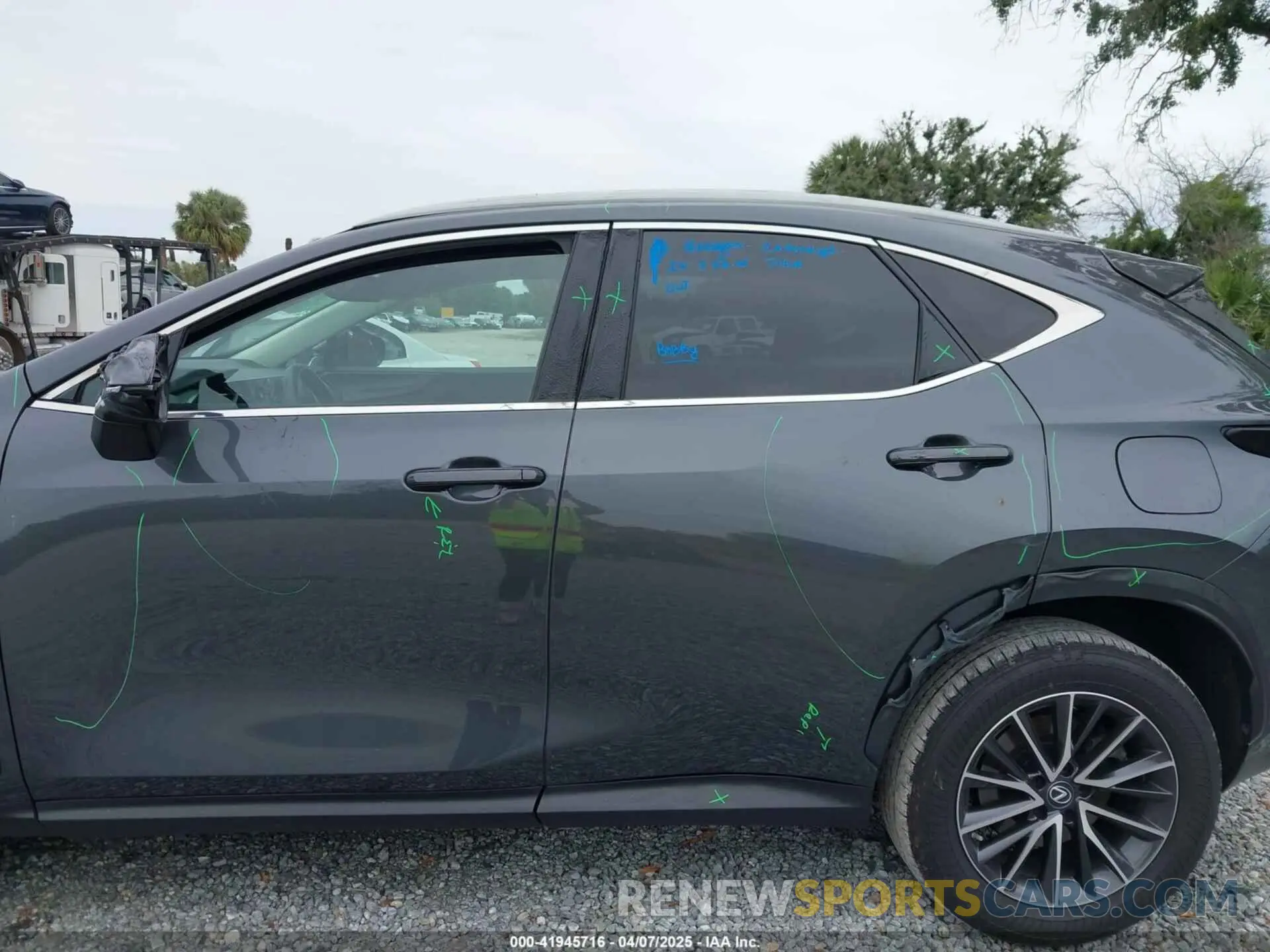 6 fotografías del automóvil dañado 2T2AKCEZ1NC001321 LEXUS NX 350H 2022