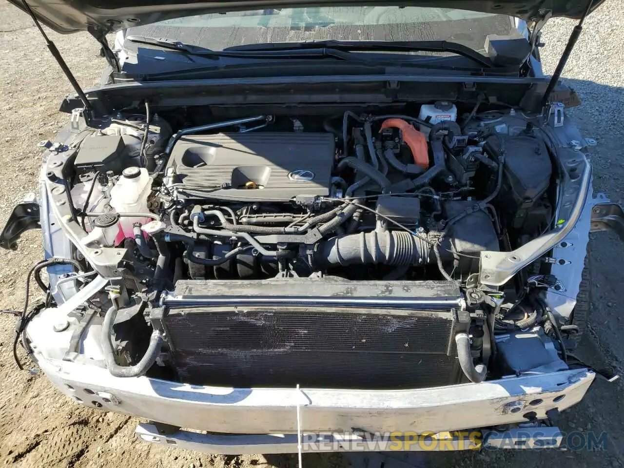 12 fotografías del automóvil dañado 2T2AKCEZ1NC006969 LEXUS NX 350H 2022