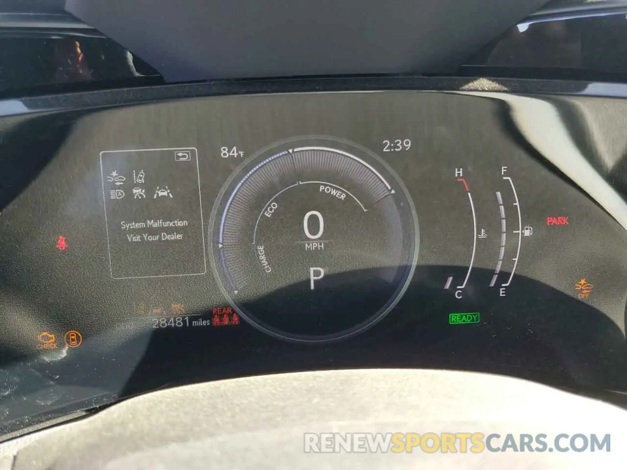 9 fotografías del automóvil dañado 2T2AKCEZ1NC006969 LEXUS NX 350H 2022