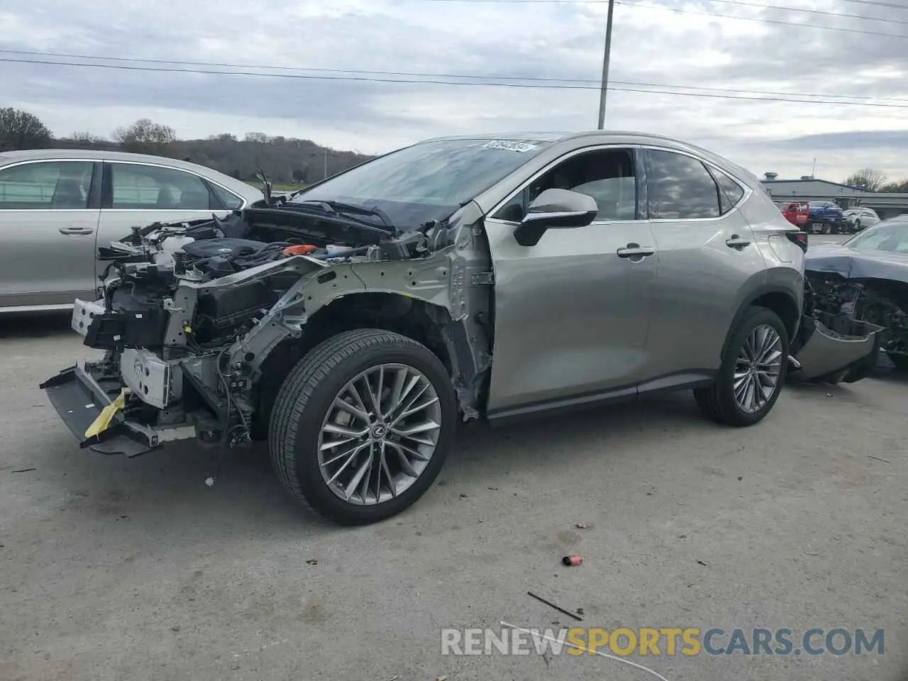 1 fotografías del automóvil dañado 2T2GKCEZ1NC007467 LEXUS NX 350H 2022