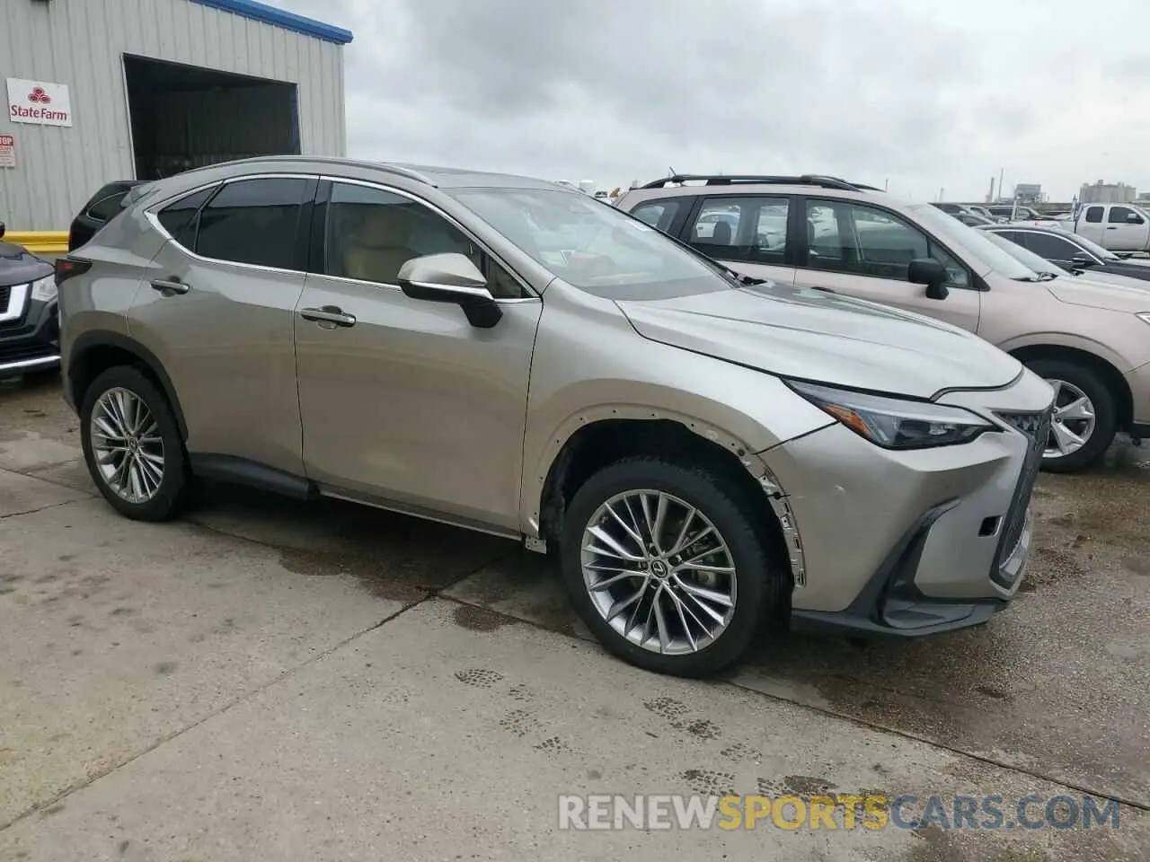 4 fotografías del automóvil dañado 2T2GKCEZ4NC008144 LEXUS NX 350H 2022
