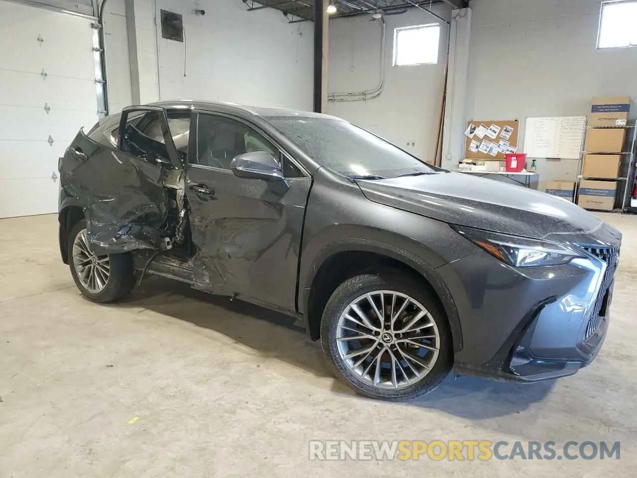 4 fotografías del automóvil dañado 2T2GKCEZ7NC002239 LEXUS NX 350H 2022