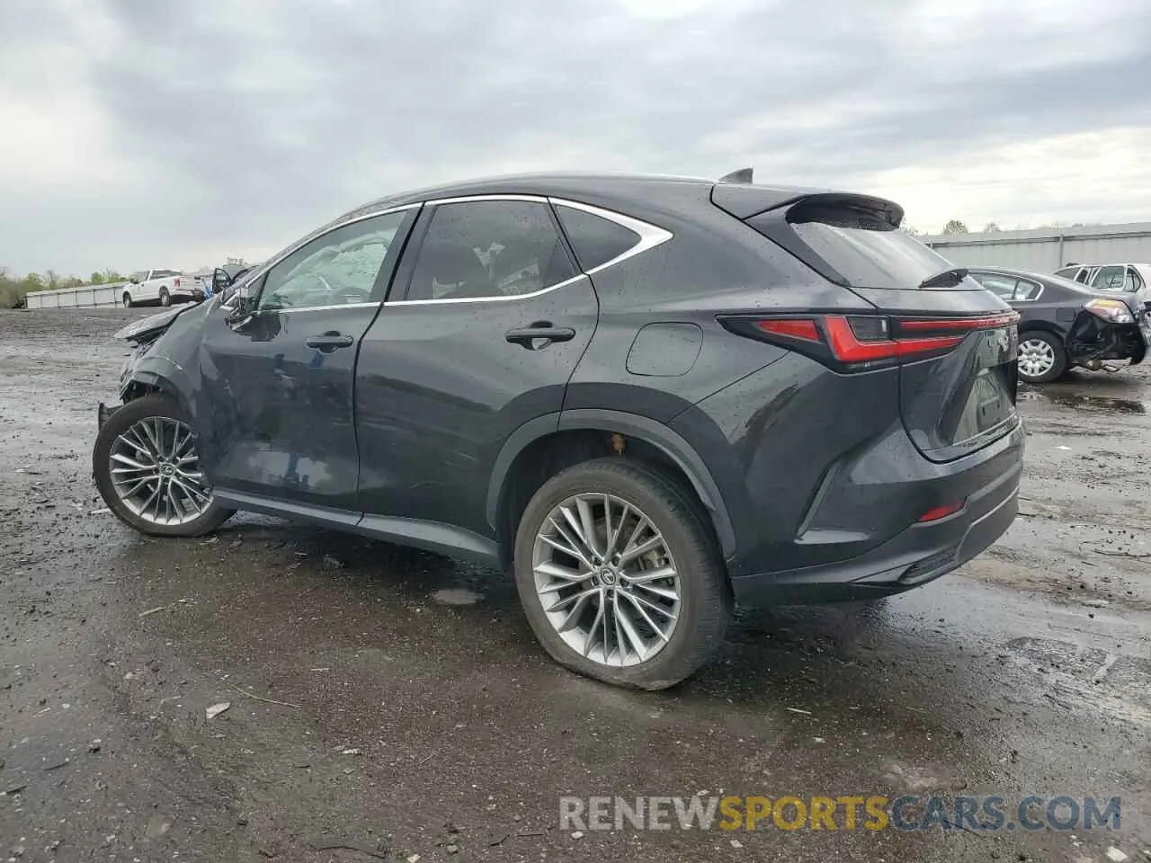 2 fotografías del automóvil dañado 2T2GKCEZ8NC008566 LEXUS NX 350H 2022