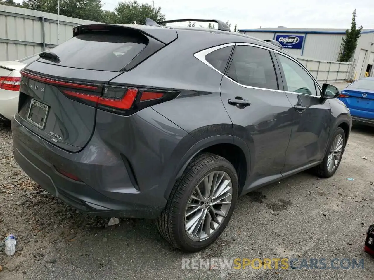 3 fotografías del automóvil dañado 2T2GKCEZ8NC009023 LEXUS NX 350H 2022