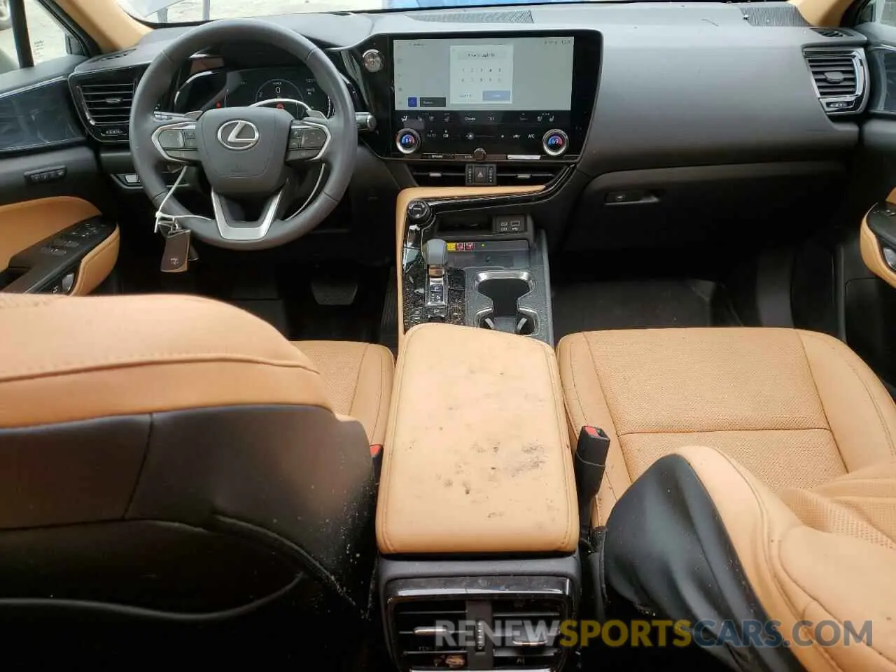 8 fotografías del automóvil dañado 2T2GKCEZ8NC009023 LEXUS NX 350H 2022