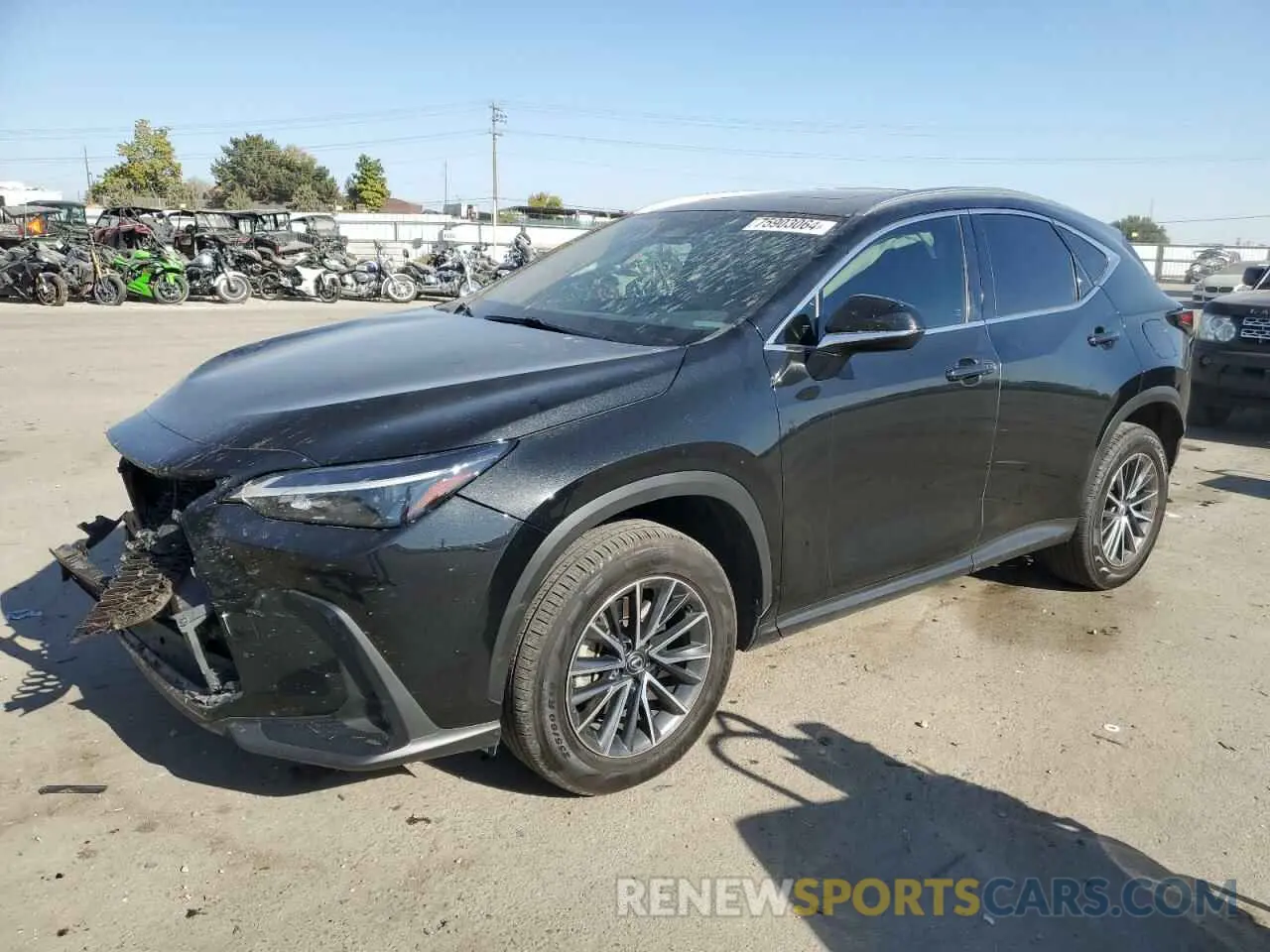 1 fotografías del automóvil dañado JTJAKCEZ4N5004552 LEXUS NX 350H 2022