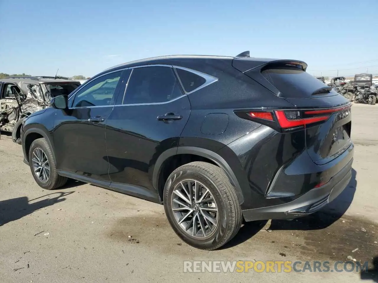 2 fotografías del automóvil dañado JTJAKCEZ4N5004552 LEXUS NX 350H 2022