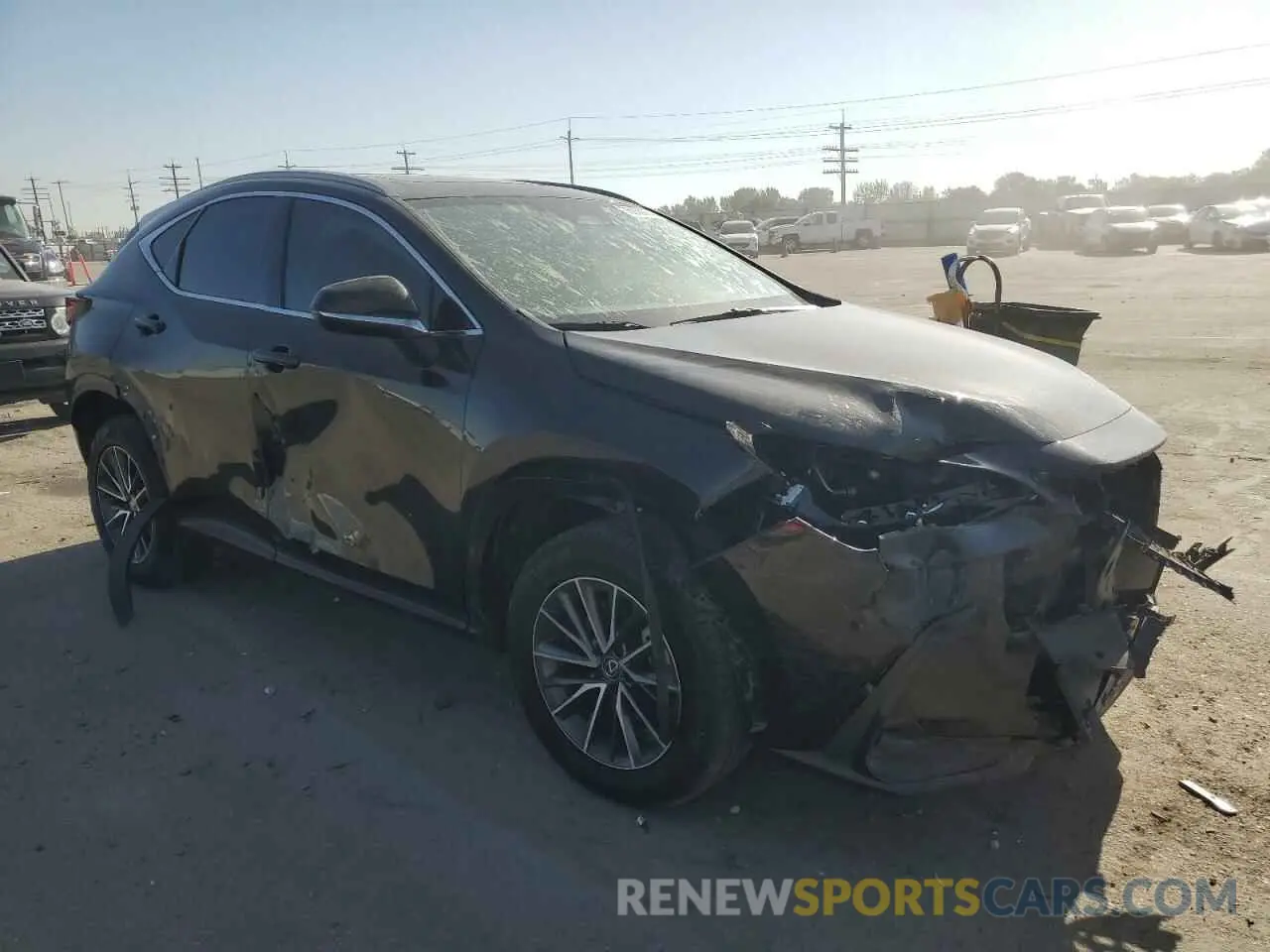 4 fotografías del automóvil dañado JTJAKCEZ4N5004552 LEXUS NX 350H 2022