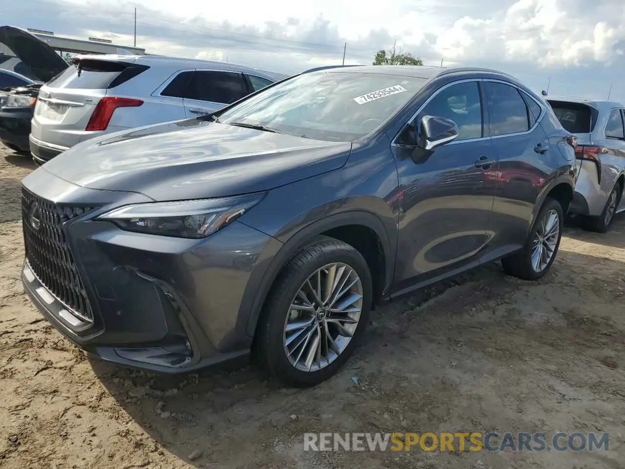 1 fotografías del automóvil dañado JTJGKCEZ7N5004474 LEXUS NX 350H 2022