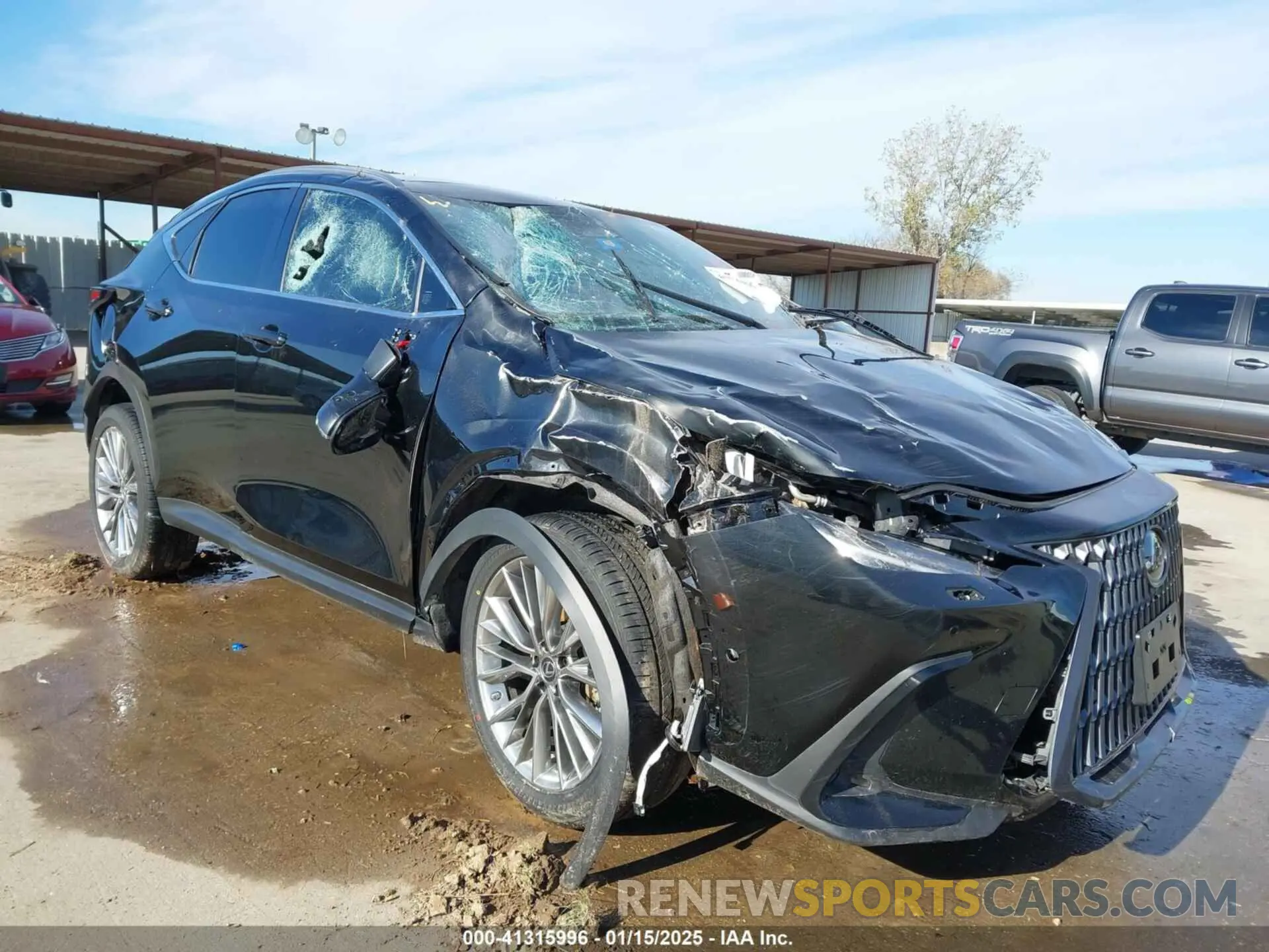 1 fotografías del automóvil dañado JTJHKCEZ6N2005122 LEXUS NX 350H 2022