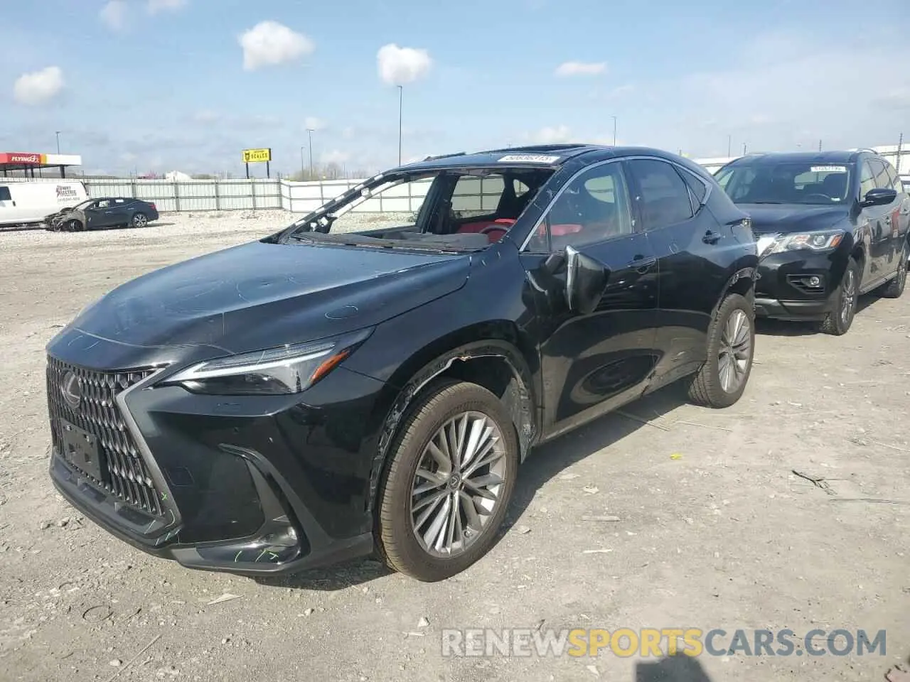 1 fotografías del automóvil dañado JTJHKCEZ8N2010063 LEXUS NX 350H 2022