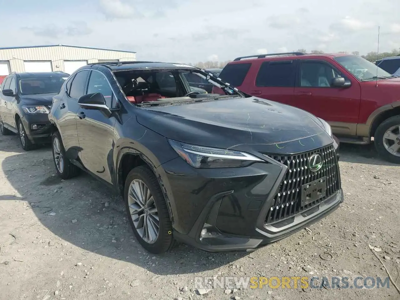 4 fotografías del automóvil dañado JTJHKCEZ8N2010063 LEXUS NX 350H 2022