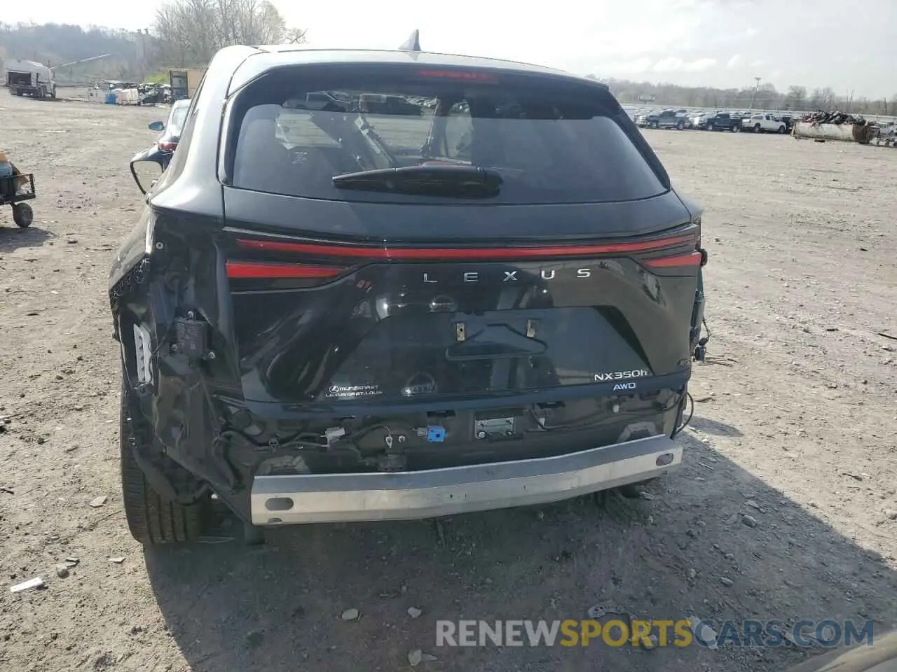 6 fotografías del automóvil dañado JTJHKCEZ8N2010063 LEXUS NX 350H 2022