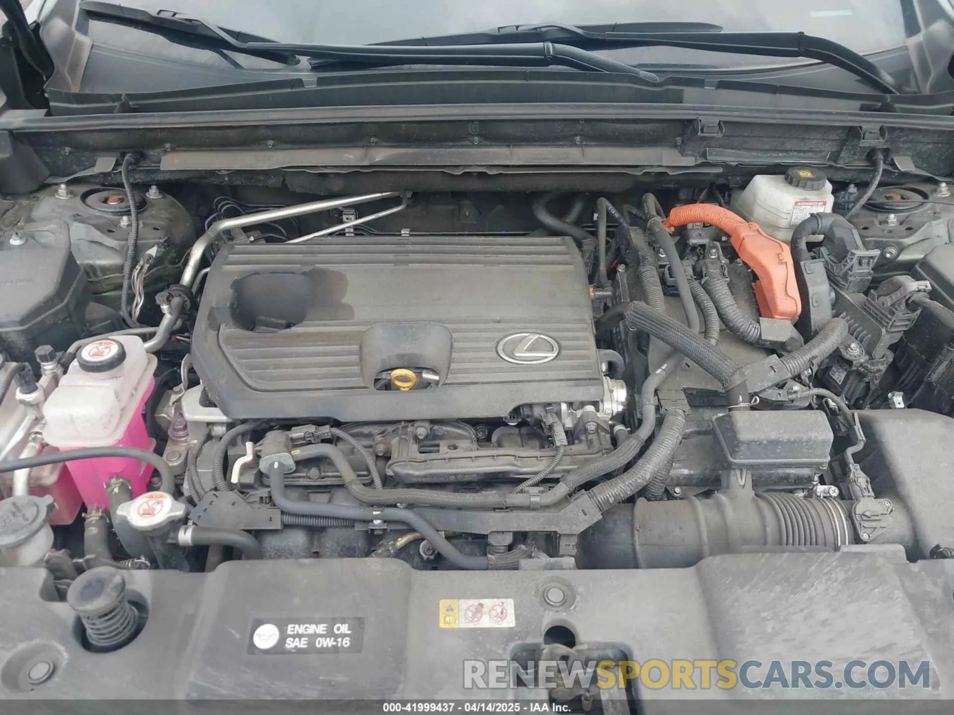 10 fotografías del automóvil dañado 2T2GKCEZ5PC014862 LEXUS NX 350H 2023